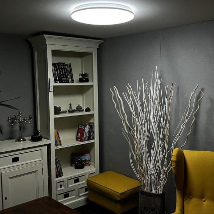 LED Dimmable ceiling light LED/48W/230V 2700-6500K Wi-Fi Tuya + remote control