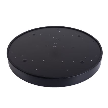 LED Dimmable ceiling light LED/50W/230V 3000-6500K d. 50 cm black + remote control