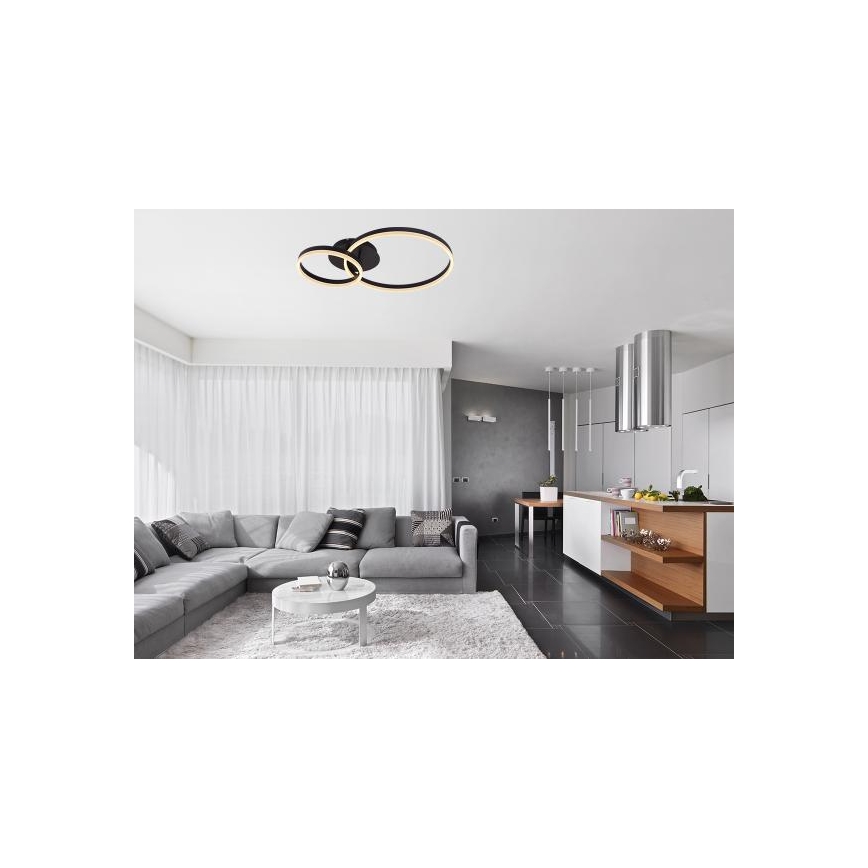 LED Dimmable Ceiling Light LED/55W/230V 3000-6500K + Remote Control
