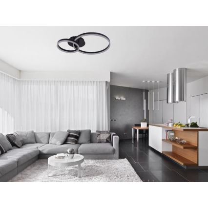 LED Dimmable Ceiling Light LED/55W/230V 3000-6500K + Remote Control