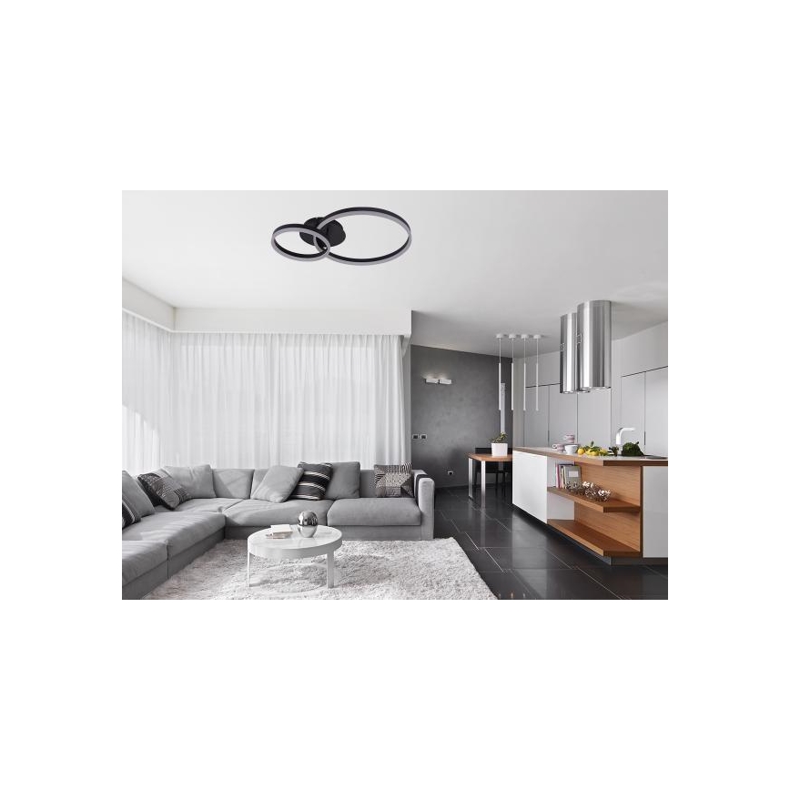 LED Dimmable Ceiling Light LED/55W/230V 3000-6500K + Remote Control