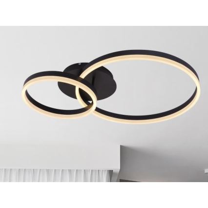 LED Dimmable Ceiling Light LED/55W/230V 3000-6500K + Remote Control