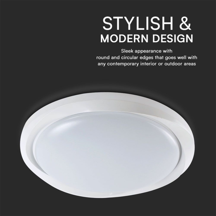 LED Dimmable ceiling light LED/60W/230V 3000-6500K 49,2 cm white + remote control