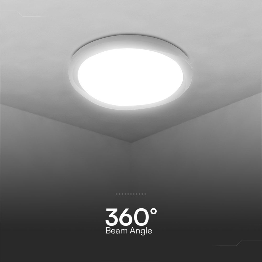 LED Dimmable ceiling light LED/60W/230V 3000-6500K 49,2 cm white + remote control