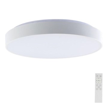 LED Dimmable ceiling light LED/60W/230V 3000-6500K 49,5 cm white + remote control