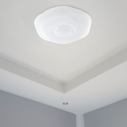 LED Dimmable ceiling light LED/60W/230V 3000-6500K 50 cm white + remote control