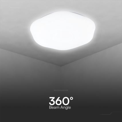 LED Dimmable ceiling light LED/60W/230V 3000-6500K 50 cm white + remote control
