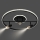 LED Dimmable ceiling light LED/60W/230V 3000-6500K black + remote control