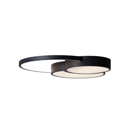LED Dimmable ceiling light LED/60W/230V 3000-6500K black + remote control