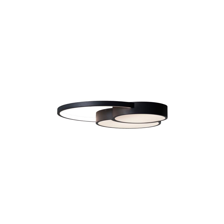 LED Dimmable ceiling light LED/60W/230V 3000-6500K black + remote control