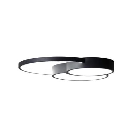 LED Dimmable ceiling light LED/60W/230V 3000-6500K black + remote control