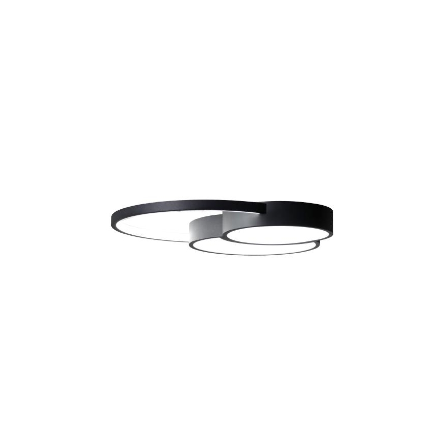 LED Dimmable ceiling light LED/60W/230V 3000-6500K black + remote control