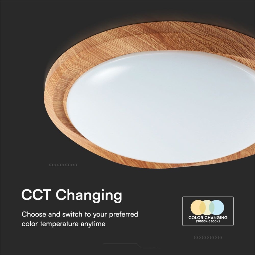 LED Dimmable ceiling light LED/60W/230V 3000-6500K + remote control