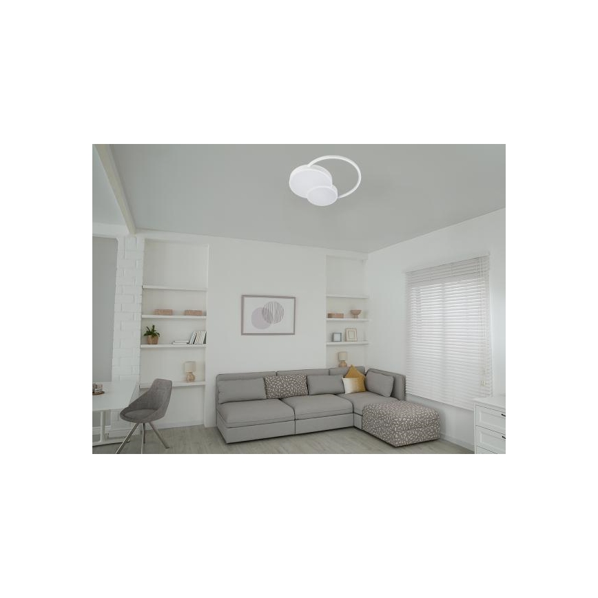 LED Dimmable ceiling light LED/60W/230V 3000-6500K white + remote control