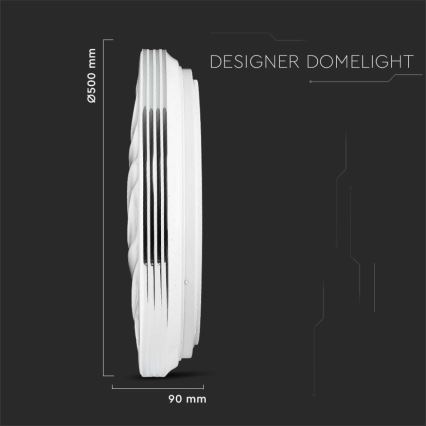 LED Dimmable ceiling light LED/60W/230V 3000K/4000K/6500K + remote control