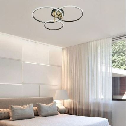 LED Dimmable ceiling light LED/64W/230V 3000-6500K + remote control