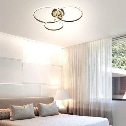 LED Dimmable ceiling light LED/64W/230V 3000-6500K + remote control