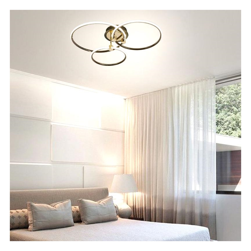 LED Dimmable ceiling light LED/64W/230V 3000-6500K + remote control
