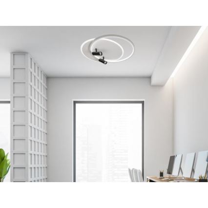 LED Dimmable ceiling light LED/65W/230V 3000-6500K white + remote control