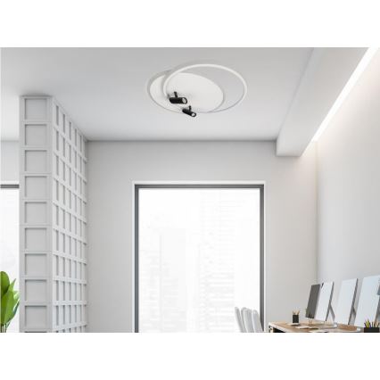LED Dimmable ceiling light LED/65W/230V 3000-6500K white + remote control