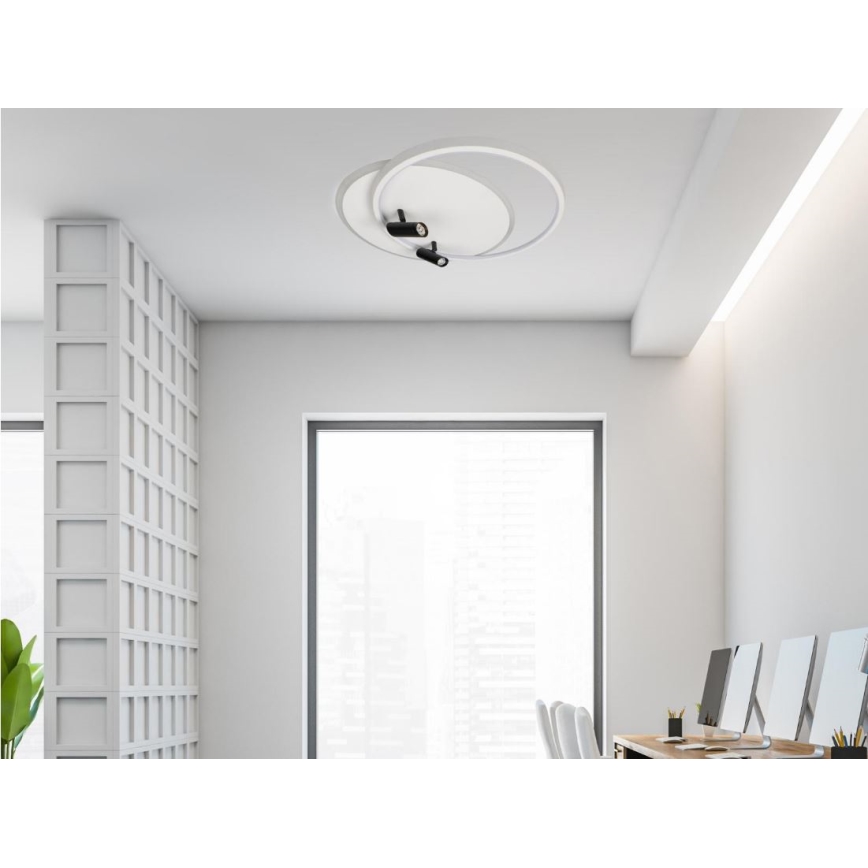 LED Dimmable ceiling light LED/65W/230V 3000-6500K white + remote control