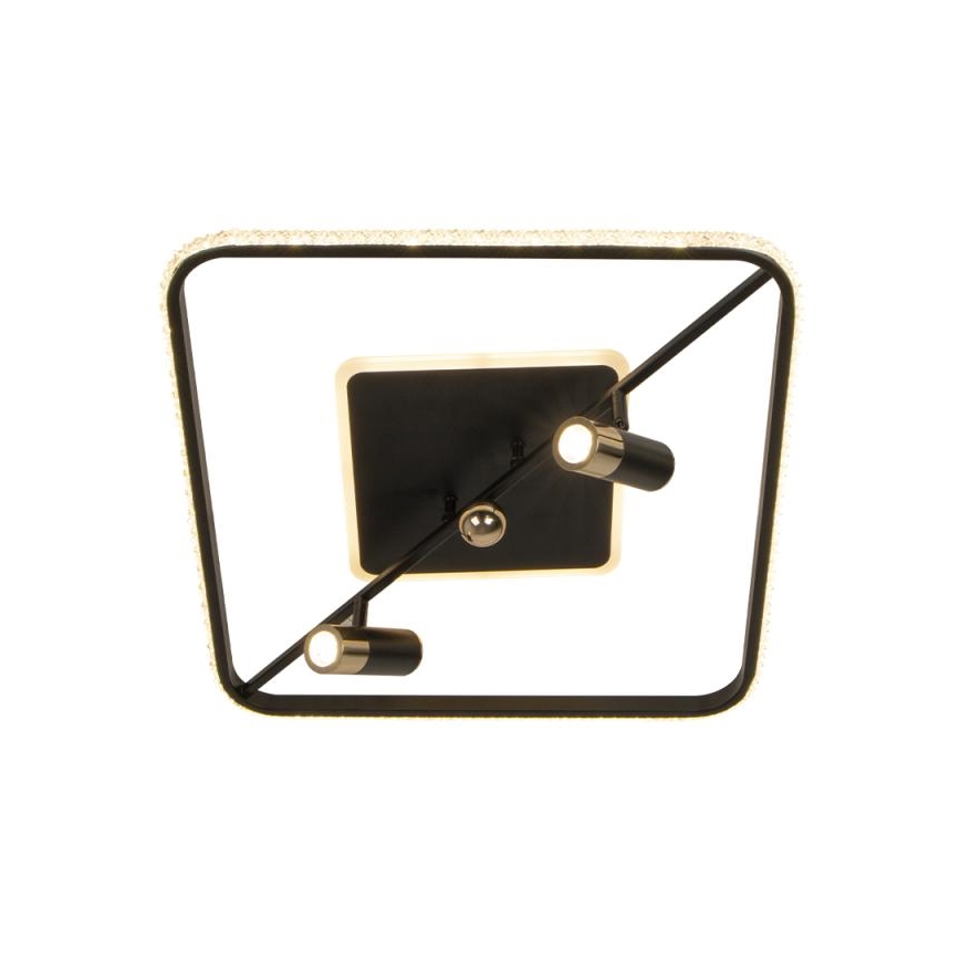 LED Dimmable ceiling light LED/70W/230V 3000-6500K black + remote control