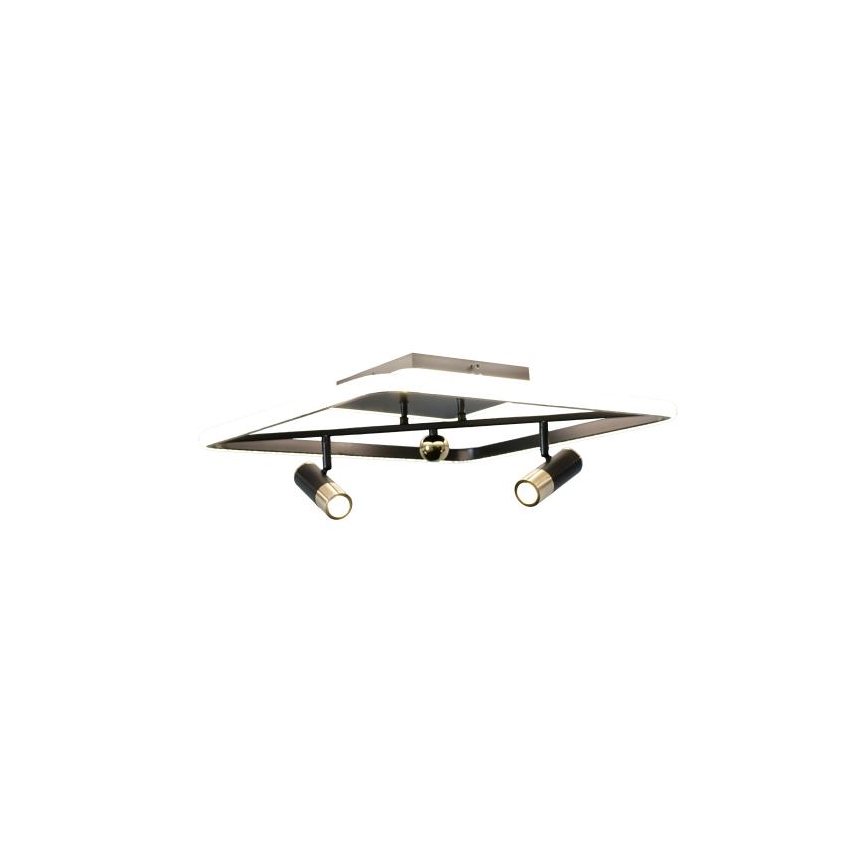 LED Dimmable ceiling light LED/70W/230V 3000-6500K black + remote control