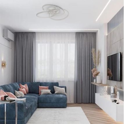 LED Dimmable ceiling light LED/70W/230V 3000-6500K white + remote control
