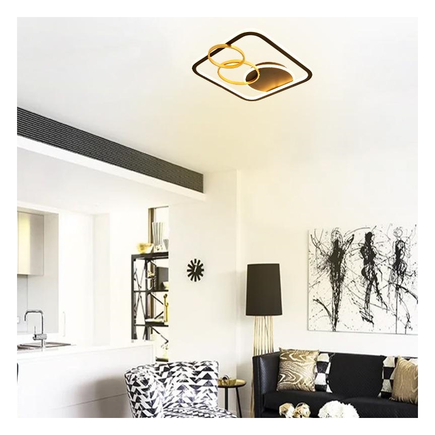 LED Dimmable ceiling light LED/70W/230V 3000-6500K + remote control