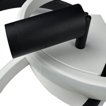LED Dimmable ceiling light LED/70W/230V 3000-6500K white/black + remote control