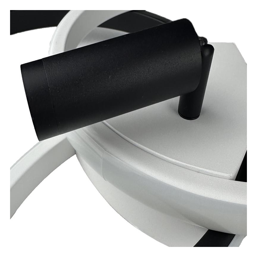 LED Dimmable ceiling light LED/70W/230V 3000-6500K white/black + remote control