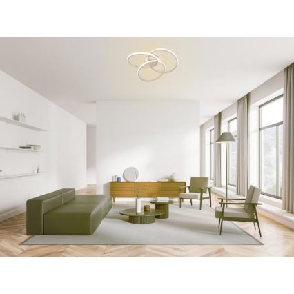 LED Dimmable ceiling light LED/70W/230V 3000-6500K white + remote control