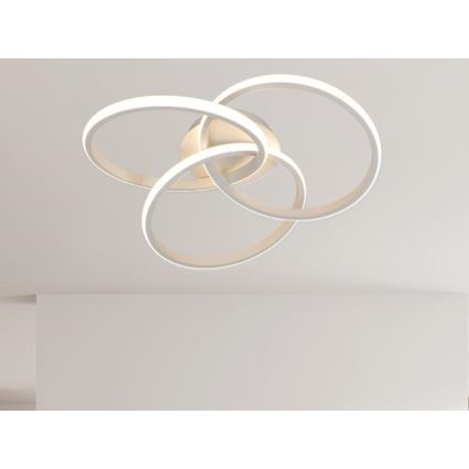 LED Dimmable ceiling light LED/70W/230V 3000-6500K white + remote control