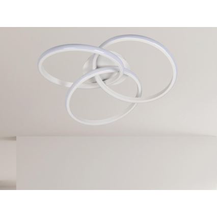 LED Dimmable ceiling light LED/70W/230V 3000-6500K white + remote control