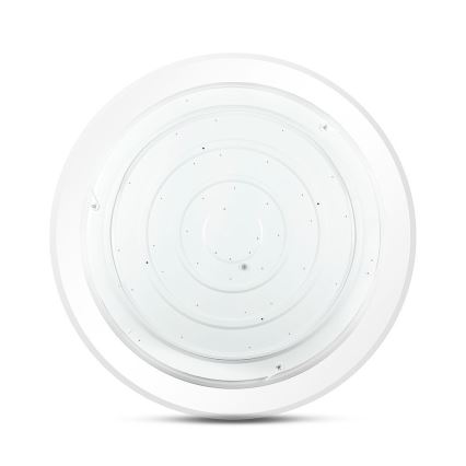 LED Dimmable ceiling light LED/72W/230V 3000-6500K d. 67 cm white + remote control