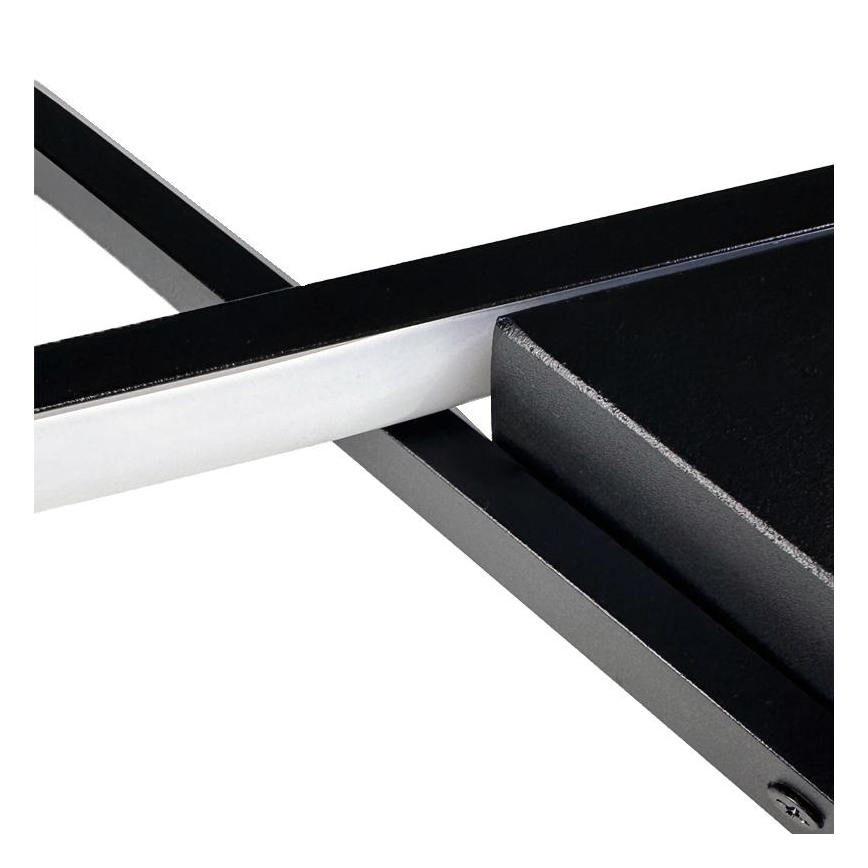 LED Dimmable ceiling light LED/75W/230V 3000-6500K black + remote control