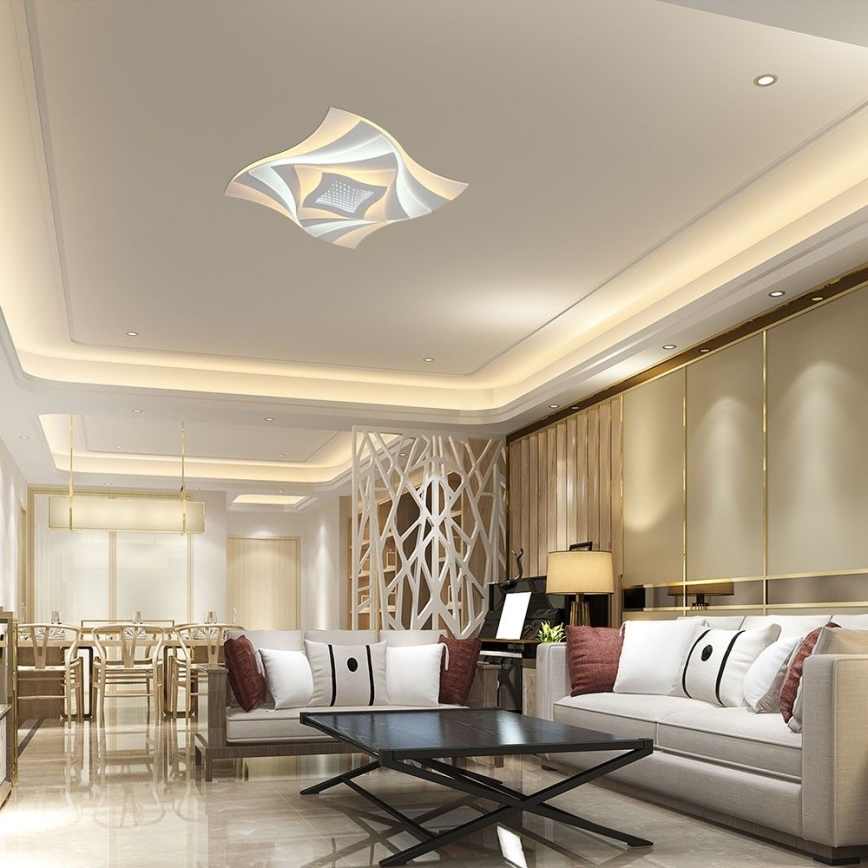LED Dimmable ceiling light LED/75W/230V 3000-6500K + remote control