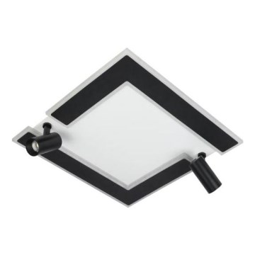 LED Dimmable ceiling light LED/80W/230V 3000-6500K black + remote control