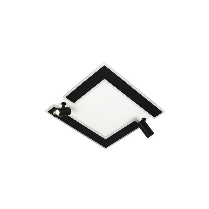 LED Dimmable ceiling light LED/80W/230V 3000-6500K black + remote control