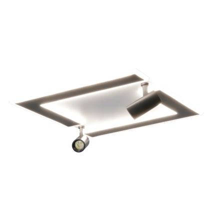 LED Dimmable ceiling light LED/80W/230V 3000-6500K black + remote control