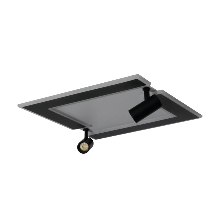 LED Dimmable ceiling light LED/80W/230V 3000-6500K black + remote control