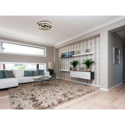 LED Dimmable Ceiling Light LED/80W/230V 3000–6500K + Remote Control