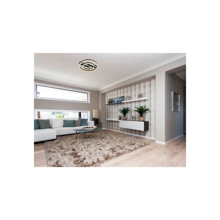LED Dimmable Ceiling Light LED/80W/230V 3000–6500K + Remote Control