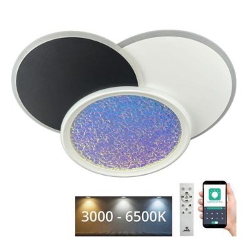 LED Dimmable ceiling light LED/80W/230V 3000-6500K white + remote control