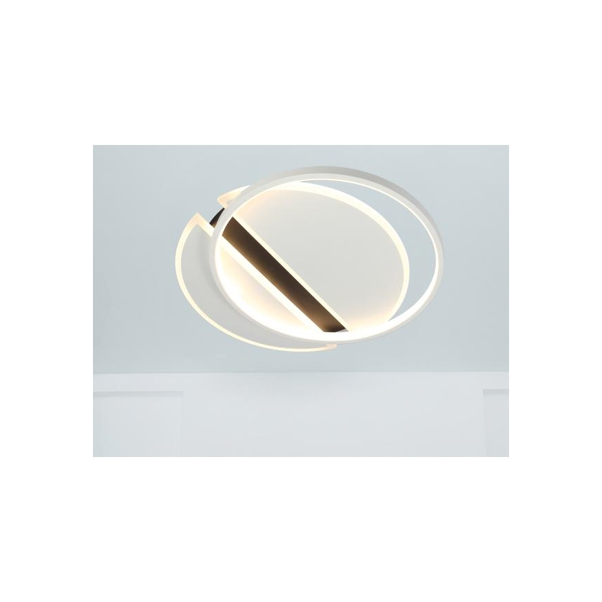 LED Dimmable ceiling light LED/80W/230V 3000-6500K white + remote control