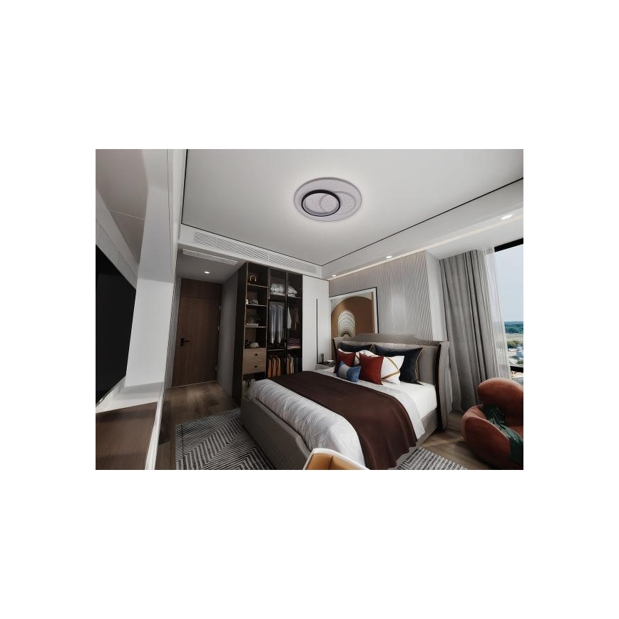 LED Dimmable ceiling light LED/85W/230V 3000-6500K + remote control