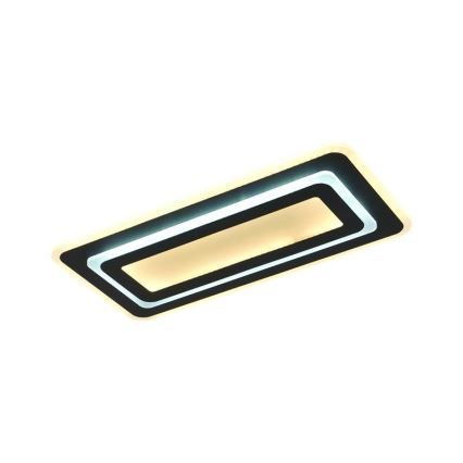Dimmable LED Ceiling Light LED/85W/230V 3000-6500K Black + Remote Control