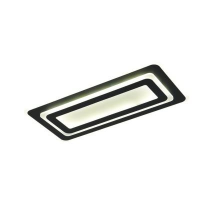 Dimmable LED Ceiling Light LED/85W/230V 3000-6500K Black + Remote Control