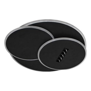 LED Dimmable ceiling light LED/90W/230V 3000-6500K black + remote control