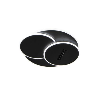 LED Dimmable ceiling light LED/90W/230V 3000-6500K black + remote control